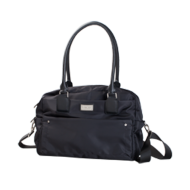 BAG WITH MAKEUP CASES BLACK